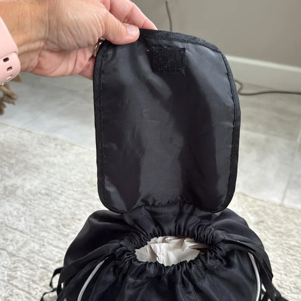 Gently Used - Adidas Black Sling/Backpack Gym- Sport- Travel Bag